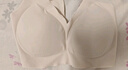 ubras【2件裝】無尺碼免拆V領(lǐng)內(nèi)衣女背心美背粉底液色文胸罩無痕隱形 裸感膚+奶鹽藍 曬單實拍圖