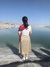 多菲尼森披肩圍巾女防曬包頭巾沙漠埃及迪拜海邊旅游拍照棉麻紗巾沙灘絲巾 披肩絲巾【包邊酒紅】140*180CM 曬單實(shí)拍圖