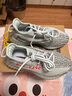 阿迪達(dá)斯Yeezy350可燃冰椰子夏日透氣青少年學(xué)生休閑鞋 36.5 曬單實(shí)拍圖