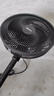 美的（Midea）【超級(jí)單品】七葉輕音立式電風(fēng)扇家用柔風(fēng)落地扇臺(tái)式桌面小型風(fēng)扇大風(fēng)量節(jié)能搖頭宿舍電扇 SAF30AB 曬單實(shí)拍圖