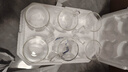 青蘋(píng)果耐熱玻璃杯6只裝 高硼硅玻璃可加熱圍爐煮茶帶把水杯泡茶杯牛奶杯 曬單實(shí)拍圖