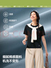 蕉下（beneunder）安心品質(zhì)t恤女短袖涼感寬松吸汗防曬戶(hù)外CC959漫暮黑L 曬單實(shí)拍圖
