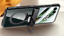 銳杉摩托羅拉moto razr 60Ultra手機殼磁吸razr 50/50Ultra折疊屏高清透明支架中軸鉸鏈防摔保護膜一體 【峰雅黑】高清高透 摩托羅拉 razr 60Ultra 曬單實拍圖
