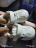 學(xué)步鞋男寶寶鞋子春秋季0一1-2歲嬰兒鞋軟底童鞋嬰幼兒女寶寶鞋子 米色春秋款(C255) 21 21碼【內長(cháng)15cm適合腳長(cháng)14.5】 曬單實(shí)拍圖