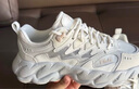 斐樂(lè)（FILA）官方楊冪同款女鞋蕨草鞋2代老爹鞋2025夏季新款透氣休閑鞋運(yùn)動(dòng)鞋 白中白/亮灰-AB 37.5 曬單實(shí)拍圖