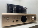 豪韻HIFI藍牙膽機功放機發(fā)燒級大功率家用電子管 無源音箱專業(yè)功率放大器 音響功放一體機套裝支持K歌 AV-2080R金色（6膽管帶遙控）順豐快遞 曬單實拍圖
