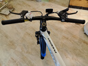 鳳凰（Phoenix）兒童自行車山地車學(xué)生車腳踏車6-12-18歲童車 霸道 白藍(lán)色 24寸 曬單實(shí)拍圖