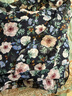 歌莉婭真絲半身裙女2025新款夏季桑蠶絲高腰不規(guī)則裙子1E8L2B390 6DD深藍(lán)底銀蓮橡果印花 XXS 曬單實(shí)拍圖