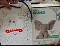 GUND小象安撫玩偶菲比小象躲貓貓唱歌玩具嬰兒玩具新生兒見(jiàn)面禮 曬單實(shí)拍圖