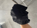 摩多狼（MOTOWOLF）摩托車(chē)頭套夏季冰絲男面罩女四季防曬擋風(fēng) 黑色  曬單實(shí)拍圖