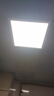 FSL佛山照明LED集成吊頂平板燈扣板燈超薄300*300V型面板燈12W白光6500K 曬單實(shí)拍圖