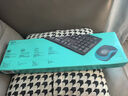 羅技（Logitech）MK275 鍵鼠套裝 無(wú)線(xiàn)鍵鼠套裝 辦公鍵鼠套裝 全尺寸 商務(wù)鍵鼠套裝 帶無(wú)線(xiàn)2.4G接收器 黑藍色 曬單實(shí)拍圖