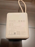 小米（MI）自帶線充電寶10000 33W 移動(dòng)電源 小巧便攜可上飛機(jī) 口袋隨行 適用小米華為榮耀手機(jī)平板充電 小米自帶線充電寶10000 33W  淺咖色 曬單實(shí)拍圖