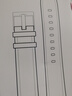 古美【官方同款】適用華為WATCH5手表表帶鈦金屬原裝弧形無縫按壓扣氟橡膠復(fù)合素皮鋼化膜保護(hù)殼腕帶 蒼穹黑【watch5 46mm專用】官方同款鈦金屬 46mm手表專用全鈦金屬防刮耐磨 曬單實(shí)拍圖