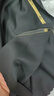 嘉福祥可機洗精紡100%純羊毛西裝面料春夏季全毛西服褲子裙子服裝布料 05#黑色一米價(jià)格 曬單實(shí)拍圖