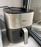 美的（Midea）不用翻面空氣炸鍋炎烤雙熱源  實(shí)用大容量透明可視 家用多功能電炒鍋烤箱6.5LKZC6502【國家補(bǔ)貼】 曬單實(shí)拍圖