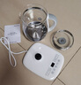 九陽(yáng)（Joyoung）0膠水養生壺 1.5L煮茶器 玻璃花茶壺 316不銹鋼燒水壺電熱水壺 WY301 曬單實(shí)拍圖