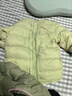 巴拉巴拉童裝寶寶羽絨服保暖嬰兒外套兒童冬季兩件套萌趣男童女童 軍綠40610 120 外套充絨45g+馬甲充絨27g 曬單實(shí)拍圖