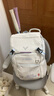 威克多（VICTOR）勝利中國公開(kāi)賽限量紀念款羽毛球雙肩背包BR5030CO24 BR5030CO24-L月光白 曬單實(shí)拍圖