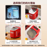 可口可樂【國家補貼】制冰機家用小型子彈冰迷你宿舍制冰器小功率全自動商用便攜冰塊制作器1.1升 B-ZB11H 曬單實拍圖