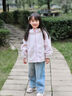 巴拉巴拉女童棉服兒童中大童外套2025新款秋冬裝搖粒絨保暖甜美柔軟衣服萌白色調00411130 曬單實(shí)拍圖