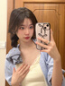 唐芙妮高級(jí)感流光鍛面褶皺珍珠大腸發(fā)圈女2025新款高級(jí)感大號(hào)扎馬尾發(fā)繩 藍(lán)色流光褶皺珍珠發(fā)圈 曬單實(shí)拍圖