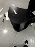 萌海豚床桌大學生床上桌電腦桌上鋪宿舍神器懸空書桌床上書桌側寢室桌子 高雅黑 雙層 加固加厚 曬單實拍圖