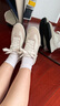 愛步（ECCO）休閑鞋女 2025新款百搭平底鞋簡(jiǎn)約球鞋板鞋德訓(xùn)鞋 街頭272833 灰白色/白色27283350153 38 曬單實(shí)拍圖