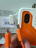 IMEV【3C認證可上飛機】磁吸充電寶20000毫安自帶插頭Magsafe快充自帶線(xiàn)大容量移動(dòng)電源五合一適用蘋(píng)果 2萬(wàn)毫安時(shí)【磁吸+AC插頭+自帶線(xiàn)】米橙色 曬單實(shí)拍圖