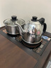 金灶（KAMJOVE）自動(dòng)上水電熱水壺全自動(dòng)上水壺恒溫壺電水壺?zé)畨夭杈唠姴锠t全智能茶臺(tái)燒水壺一體 0.9L H-K9（亮銀色） 曬單實(shí)拍圖