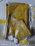 百舸（BAIGE）電焊護腳套牛皮焊工防護裝備防燙耐磨隔熱護腿 黃色 曬單實(shí)拍圖
