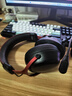 iKF V11 Pro7.1四模無線游戲耳機(jī)頭戴式7.1環(huán)繞音效藍(lán)牙有線電競(jìng)專用三角洲FPS無畏契約辨位 黑紅色 曬單實(shí)拍圖