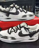 耐克（NIKE）停機坪SNEAKER球鞋定制  Court Vision 黑暗幽影騎士潑墨板鞋 黑暗幽影騎士【定制款不退換】  42 曬單實(shí)拍圖