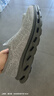 斯凱奇（Skechers）閃穿鞋休閑男鞋一腳蹬支撐緩震健步鞋舒適輕質(zhì)耐磨運動鞋 灰色/GRY 42.5 曬單實拍圖