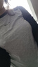 森馬（Semir）[商場(chǎng)同款]長(zhǎng)袖T恤女短款修身收腰2025吸濕速干秋裝101525101002 曬單實(shí)拍圖