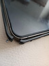 興百興 iPhone13金屬邊框手機殼超薄直邊蘋果13pro max外殼簡約男女款保護套輕奢電鍍高檔 蘋果13promax 石墨黑 磨砂半透明背板 曬單實拍圖