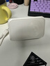 SUIDDY【3C認(rèn)證丨四合一】充電寶自帶線帶插頭器20000毫安大容量Magsafe快充移動(dòng)電源適用蘋(píng)果華為小米 2萬(wàn)毫安時(shí)【自帶線+磁吸+AC插頭】米白色 曬單實(shí)拍圖
