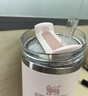 STANLEY網(wǎng)紅吸管杯水杯保溫杯大容量辦公車載不銹鋼杯子591ML-晶粉色七夕 曬單實(shí)拍圖