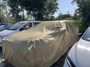 平安鹿牛津布汽車(chē)專(zhuān)用車(chē)衣車(chē)罩加厚防曬隔熱防雨抗風(fēng)防塵四季通用全車(chē)罩 店主實(shí)名推薦【琥珀棕】600D高密度加厚牛津布 【新升級(jí)加厚款】防暴曬防雨更耐用 曬單實(shí)拍圖