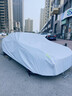 平安鹿牛津布汽車(chē)專(zhuān)用車(chē)衣車(chē)罩加厚防曬隔熱防雨抗風(fēng)防塵四季通用全車(chē)罩 【冰魄銀】600D高密度加厚牛津布 【新升級加厚款】防暴曬防雨更耐用 曬單實(shí)拍圖