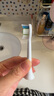 飛利浦（PHILIPS）電動(dòng)牙刷刷頭  鉆石亮白型刷頭W2 HX6063/67 3支裝白色 適配鉆石3系、5系、9系 曬單實(shí)拍圖