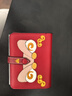 半坡飾族（bampo）生日禮包原創(chuàng  )線(xiàn)下同款小眾設計頭層牛皮零錢(qián)包卡包女ins潮短錢(qián)包 大紅630S 曬單實(shí)拍圖