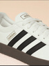 adidas T頭鞋 VL COURT復(fù)古板鞋德訓(xùn)鞋男女阿迪達(dá)斯輕運(yùn)動 漢玉白/黑色/樹脂黃   39 曬單實(shí)拍圖