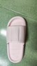 潔麗雅加厚拖鞋簡(jiǎn)約清新馬卡龍色男女款涼拖家居涼拖鞋 粉色 40-41 曬單實(shí)拍圖