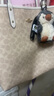 蔻馳（COACH）【品牌直供】女士CITY33大號手提托特包 沙黃拼粉筆白 七夕禮物 曬單實拍圖