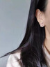 伊燦S925銀針貓眼石鑲鉆耳釘女精致高級(jí)耳環(huán)無(wú)洞耳夾2025新款絕美耳飾 S925銀針貓眼石鑲鉆耳釘女 曬單實(shí)拍圖