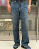 Levi's李維斯25年新款男士美式復古Clean Fit578闊腿直筒牛仔褲 藏青色 34 (32) 曬單實拍圖