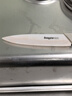 拜格（BAYCO）陶瓷刀水果刀4英寸家用削皮刀便攜輔食免磨小刀帶刀套 米色BD3647 曬單實(shí)拍圖