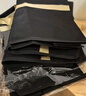 得力(deli)搬家打包袋 收納袋編織袋行李包大袋子衣服被子收納袋搬家神器 大容量200升 特大2只裝黑色 PG105 曬單實(shí)拍圖