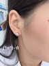黛米 素裳 無(wú)核淡水珍珠耳釘S925銀珍珠素釘耳環(huán)耳飾附證書(shū)送女友禮物 8-9mm粉紫色【精致點(diǎn)綴】 曬單實(shí)拍圖